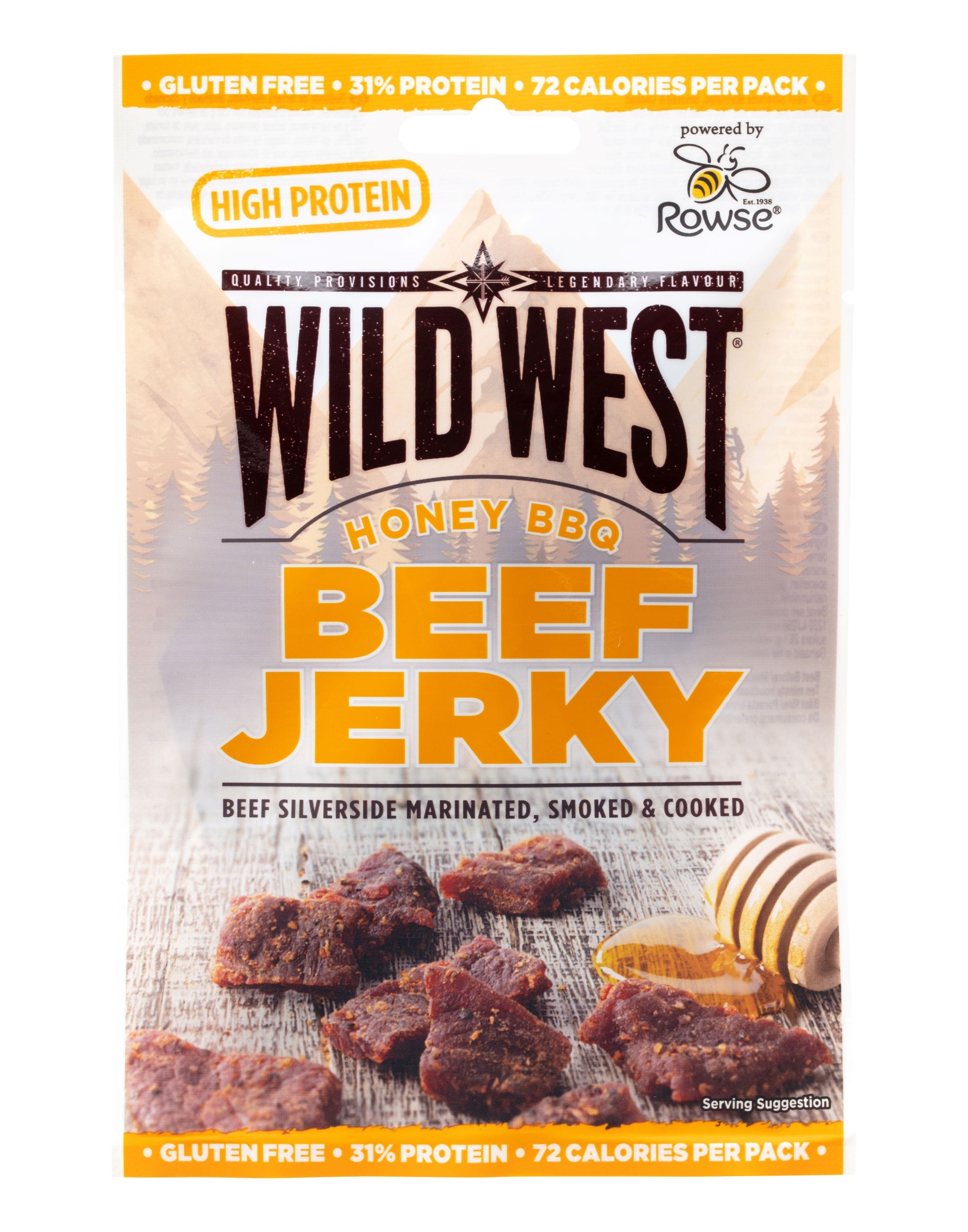 Wild West Honey BBQ Beef Jerky Wild West Jerky